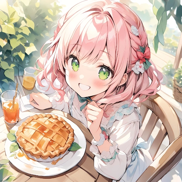 ｢アップルパイ、食べる？｣