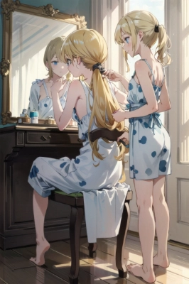 お母さんと一緒