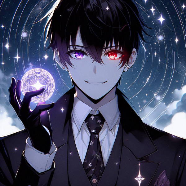 オッドアイな、黒髪短髪男性★その3(3枚)