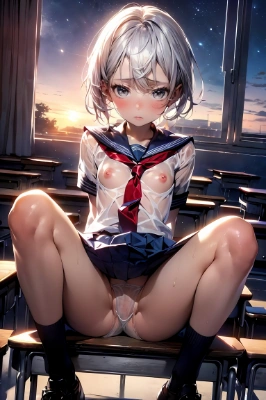 「あんまり見ないでください。は、はずかしいので」