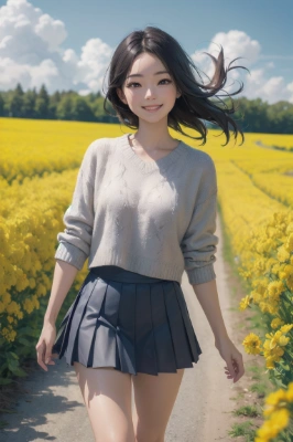 菜の花畑