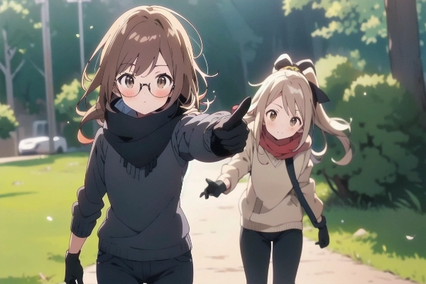 「あっ！いた！！」