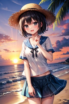 麦わら帽子４