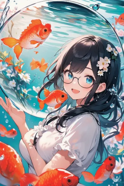 金魚さんが出ちゃいました