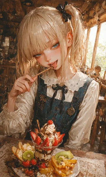 古いカフェで味わう甘い秘密