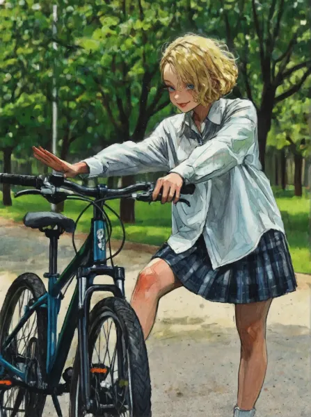 学生時代のシャーリーさん