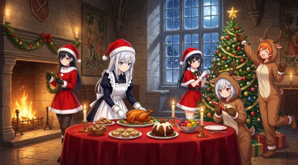 中世のクリスマスパーティー体験！