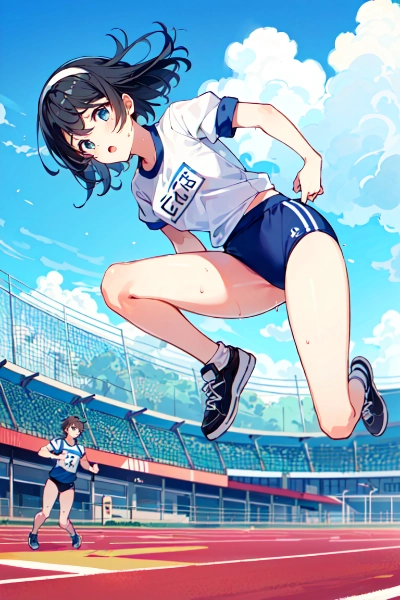 走り幅跳び＠スポーツの日