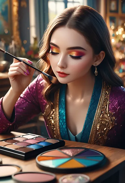 魔法の筆が描く秘密の化粧室