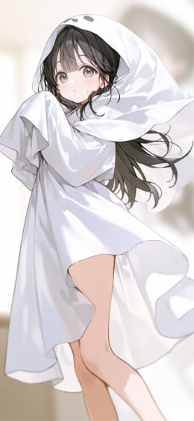 お化けコス少女