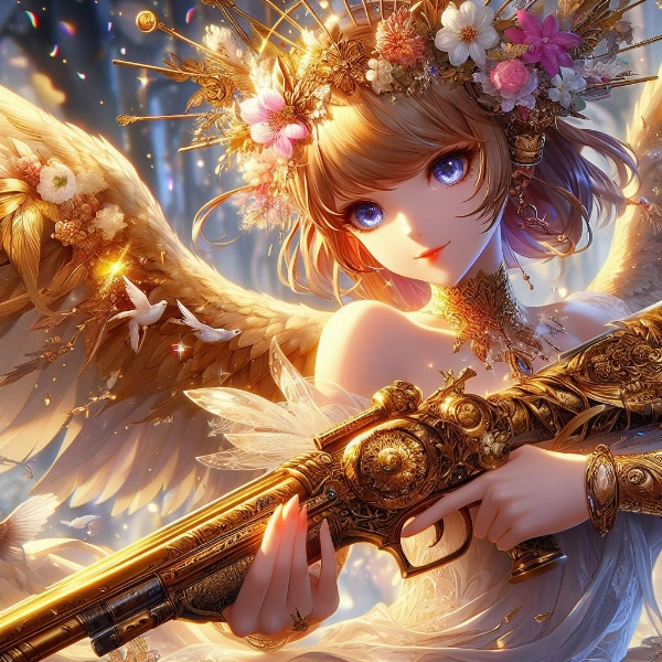 天使のバックショット