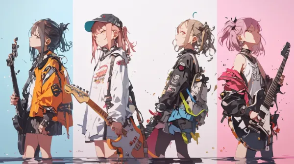 ガールズバンド（guitarist）