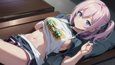 えっ何？私のおっぱい揉みたいの？