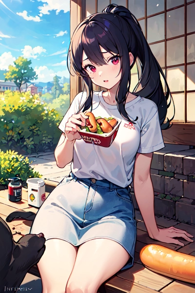 ホットドッグ食べたいワン🐶