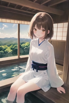 和風浴場