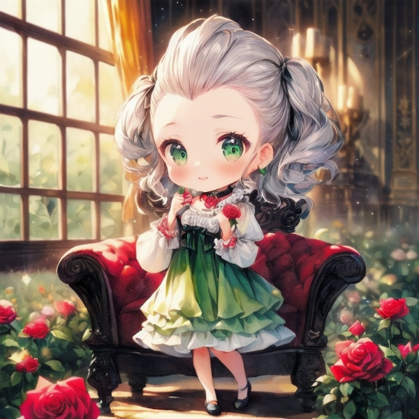 ちびポンバドゥールちゃん