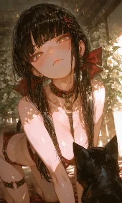 黒猫の囁きと濡れた秘密