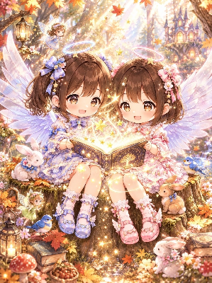 ふたりの天使が紡ぐ秋の魔法物語
