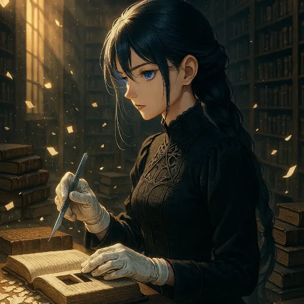 忘れられた書庫の秘密の書き手