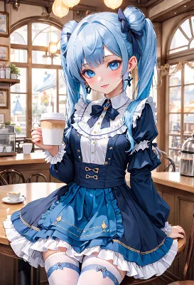 昼下がりのカフェ