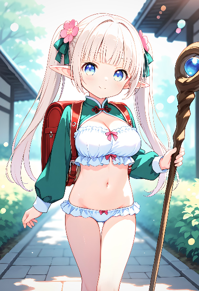 エルフの冒険者