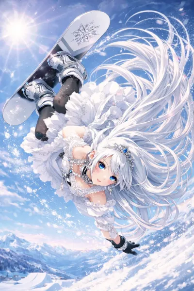 雪の姫が舞う白銀の冒険