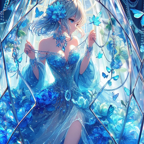 ガラス色のドレスを纏う乙女たち