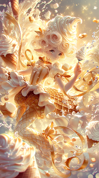 ソフトクリームちゃん🍦