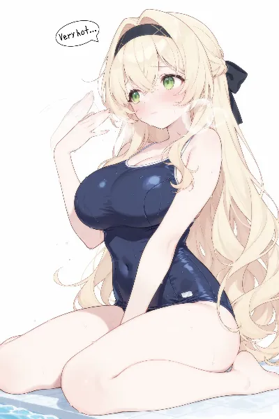 暦の上では春なのに暑くてダレてる聖女様