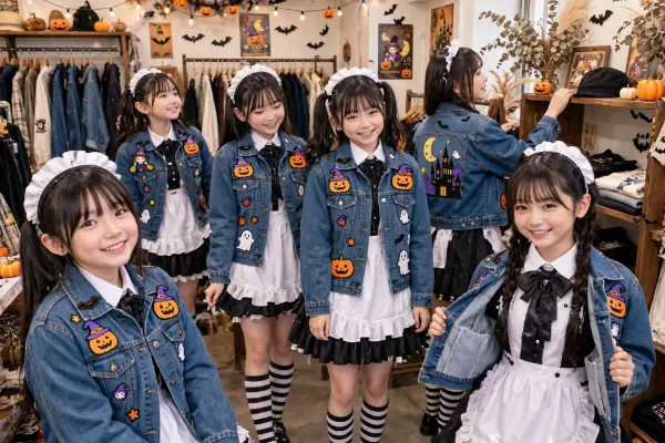 ハロウィンデニム