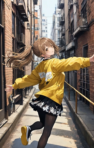 この先に隠れ家カフェがあるんだって！