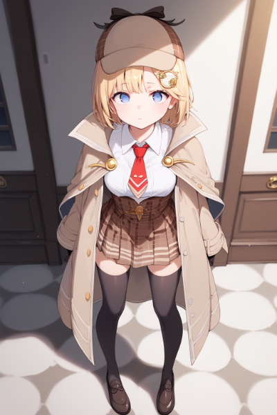 見上げるアメちゃん