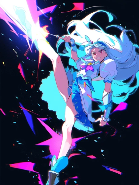 魔力を込めた渾身の蹴り‼︎