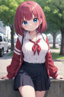 赤毛の女の子
