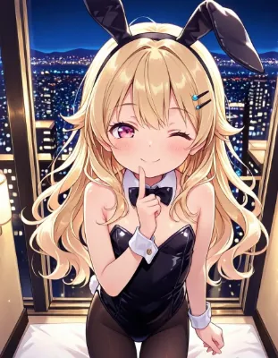 どこでもセックスするのが当たり前になっちゃった世界 ちっぱいバニーガール編