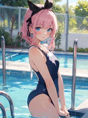 水着女子