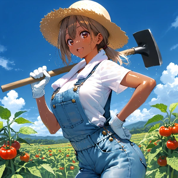 2026/08/25　麦わら帽子