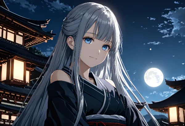 月夜の巫女と秘めた約束