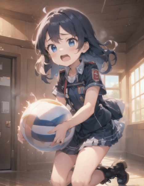 ミリタリーロリとドッジボール！２