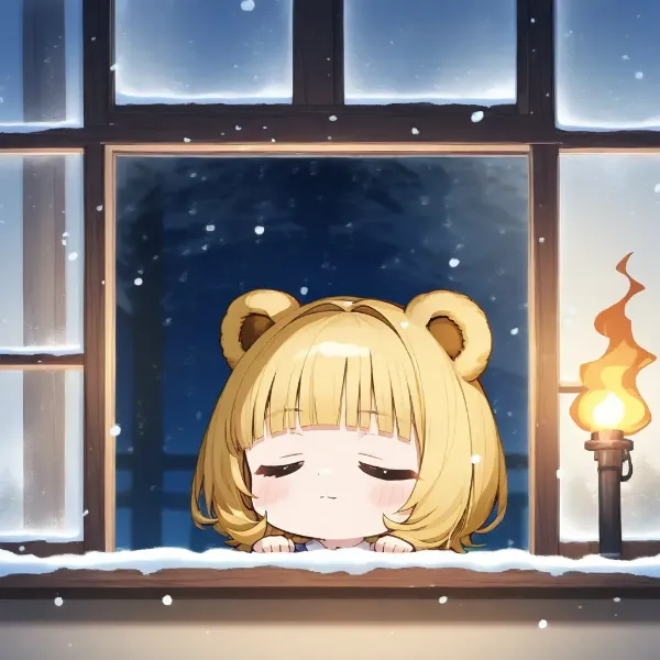 🧸「この静寂に それぞれの灯火を」の巻き🕯️❄️🛷🏝