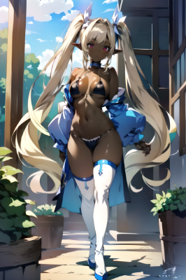 ツインテールビキニ