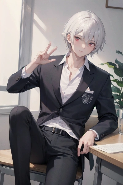 こんちゃーっす☆ここ座るっすか？