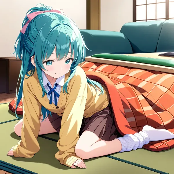 常磐アクア（お題：こたつ時間）