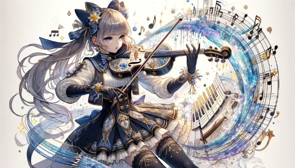 音楽を武器に戦う魔法少女🎵