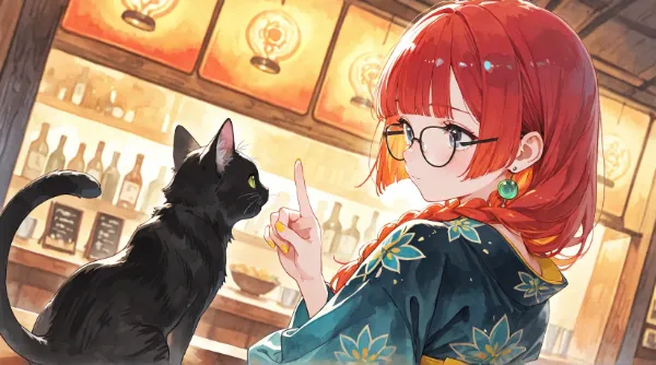 大人しくしてね！