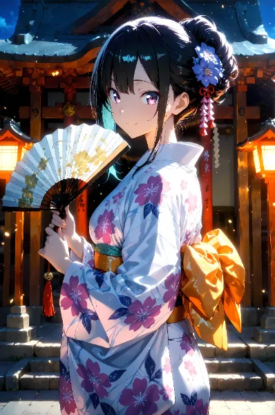 境内、ひと呼吸