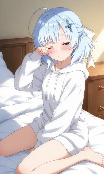 寝起きのティナちゃん