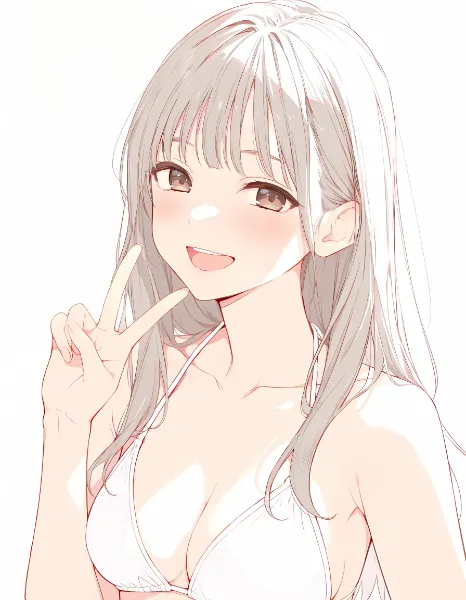 水着女子