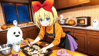 クッキーいっぱいつくるよー