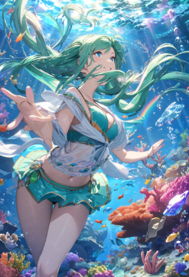 水の中